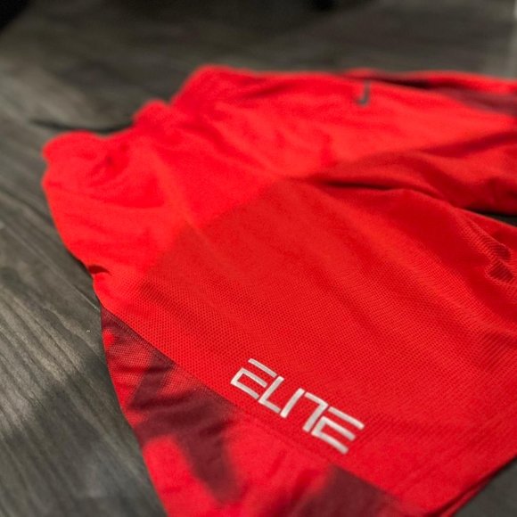 Red Nike Shorts In Red - Picture 3 of 4